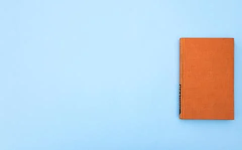 Hardcover book on the table Stock Photos