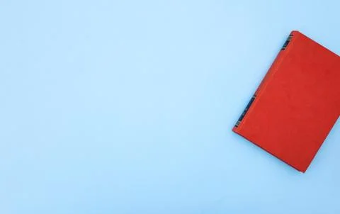 Hardcover book on the table Stock Photos