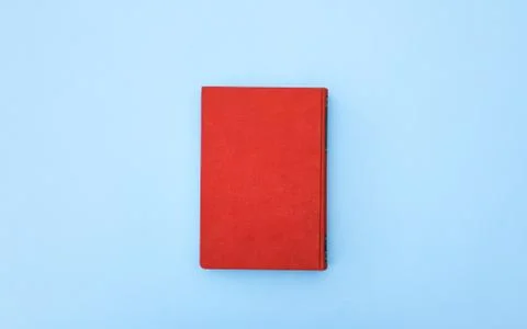 Hardcover book on the table Stock Photos