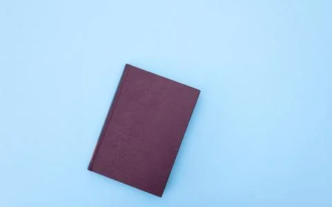 Hardcover book on the table Stock Photos