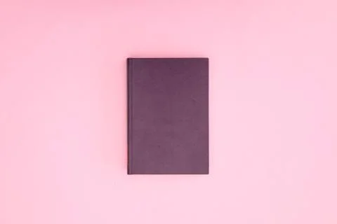 Hardcover book on the table Stock Photos