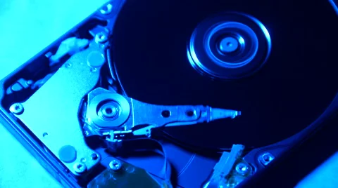 Harddrive Close Up 4K Stock Footage 41843187