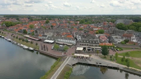 Harderwijk, The Netherlands Stock Footage 281263348