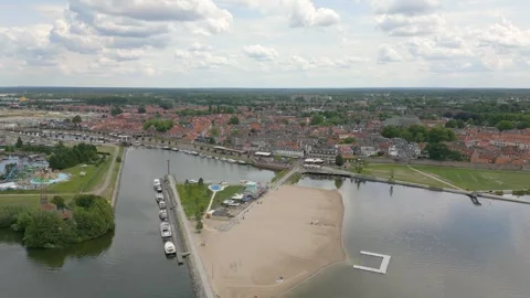 Harderwijk, The Netherlands Stock Footage 281263369