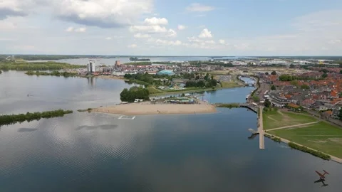 Harderwijk, The Netherlands Stock Footage 281263376