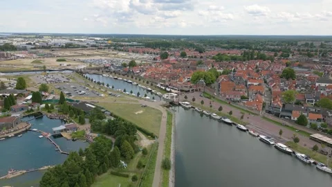 Harderwijk, The Netherlands Stock Footage 281263390