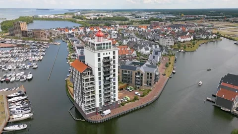 Harderwijk, The Netherlands Stock Footage 281263471