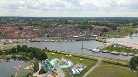 Harderwijk, The Netherlands Stock Footage 281263532