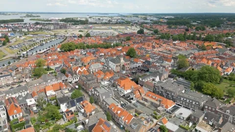 Harderwijk, The Netherlands Stock Footage 281263565