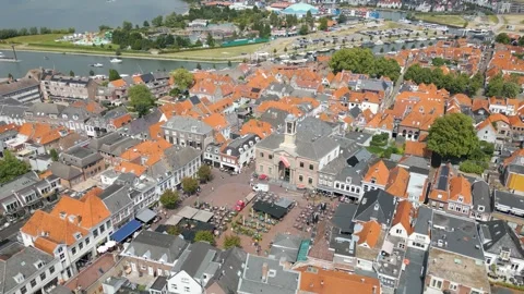 Harderwijk, The Netherlands Stock Footage 281263642