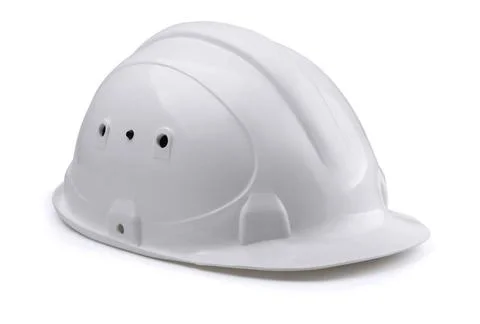 Hardhat White construction hard hat isolated on white Copyright: xZoonar.c... Stock Photos