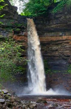 Hardraw force, yorkshire Stock Photos