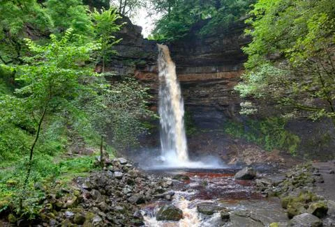 Hardraw force, yorkshire Stock Photos
