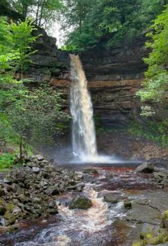 Hardraw force, yorkshire Stock Photos