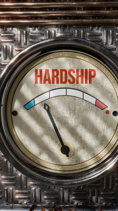 Hardship Meter Stock Footage 325220208