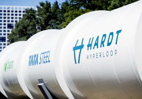 Hardt Hyperloop test facility in Delft, Netherlands - 27 Jun 2019 Stock Photos