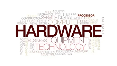 Hardware animated word cloud, text desig... | Stock Video | Pond5