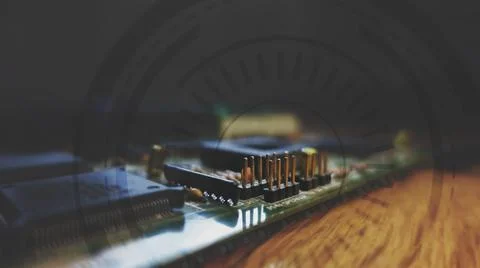 Hardware background with matte effect. Stock Photos