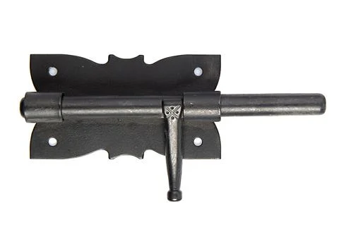 Hardware elements over isolated white background Stock Photos