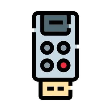 Hardware security module providing digital asset cold storage Stockillustratie