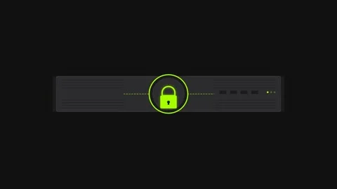 Hardware Security Module Server Blade with Pulsing Tamper Seal and Magnetic.. Видео 346006930