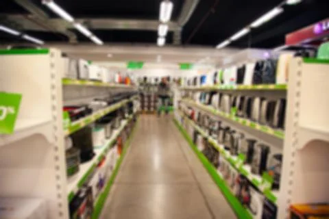 Hardware shop for background Stock Photos