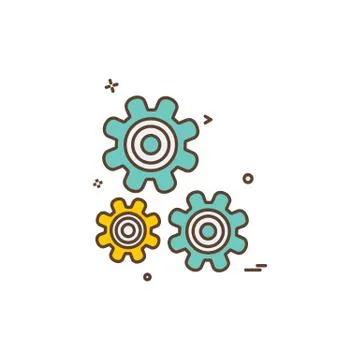 Hardware tools icon design vector Stock Illustration