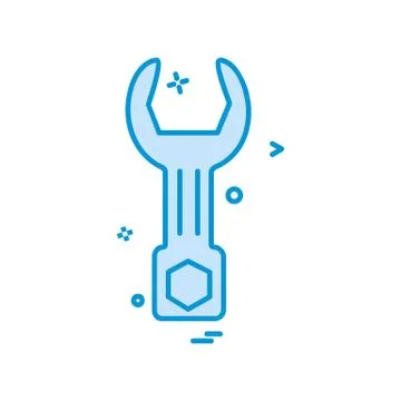 Hardware tools icon design vector Stock Illustration