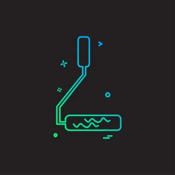 Hardware tools icon design vector Stock Illustration