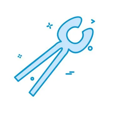 Hardware tools icon design vector Stock Illustration