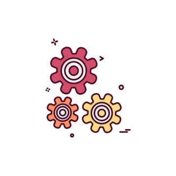 Hardware tools icon design vector Stock Illustration