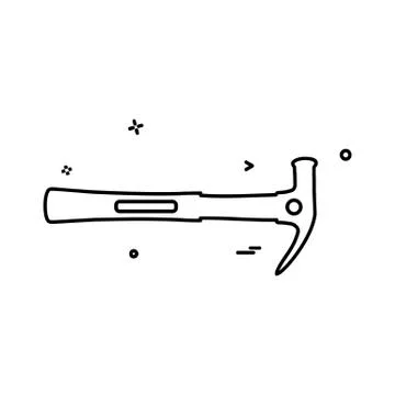 Hardware tools icon design vector Illustrazione stock