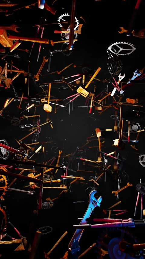 Hardware Tools Labor 02 4K Stock Footage 283323674