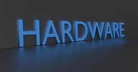 Hardware Word Stock Illustration