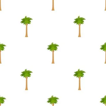 Hardwood palm pattern seamless vector Illustrazione stock