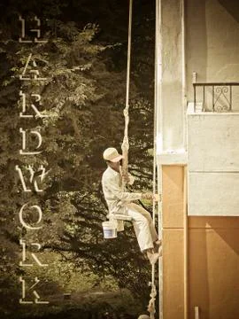 Hardwork, concept Stock Illustration