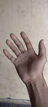 Hardworking hands Foto stock