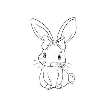 Hare Stock Illustration