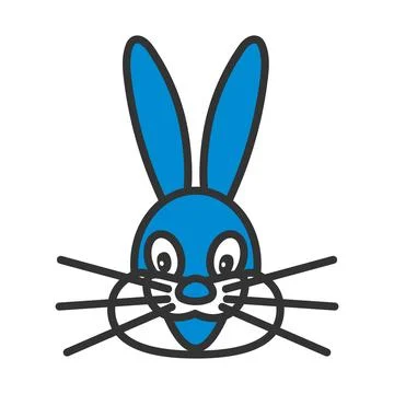 Hare Puppet Doll Icon Stock Illustration
