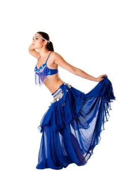 Harem belly dancer Stock Photos