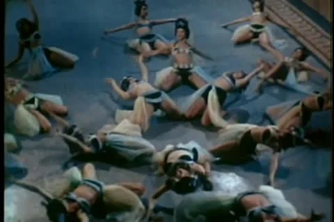 Harem dancers performing Video stock 11350739