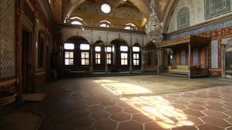 Harem in Topkapi Palace in Istanbul Stock Footage 34975768