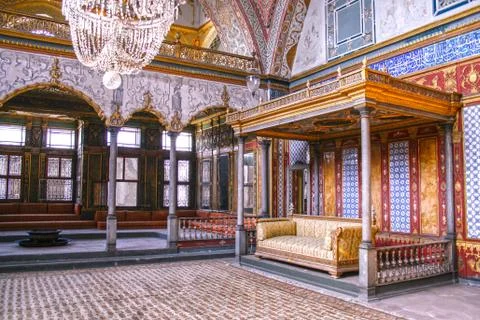 Harem in topkapi palace Foto stock