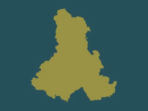 Harghita, Romania. Solid color shape Stock Illustration