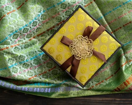 Hari Raya or Eid background with Malay Muslim traditional culture design. Stock Photos