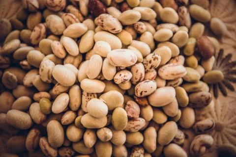 Haricot bean close background with high resolution Stock Photos