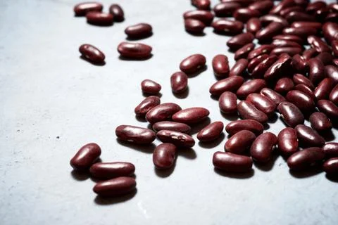 Haricot beans close up Fotos de archivo