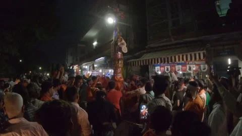 Haridwar festival Stock Footage