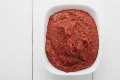 Harissa chili paste Stock Photos