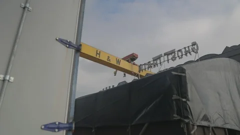 Harland and Wolff Stock Footage 102007240